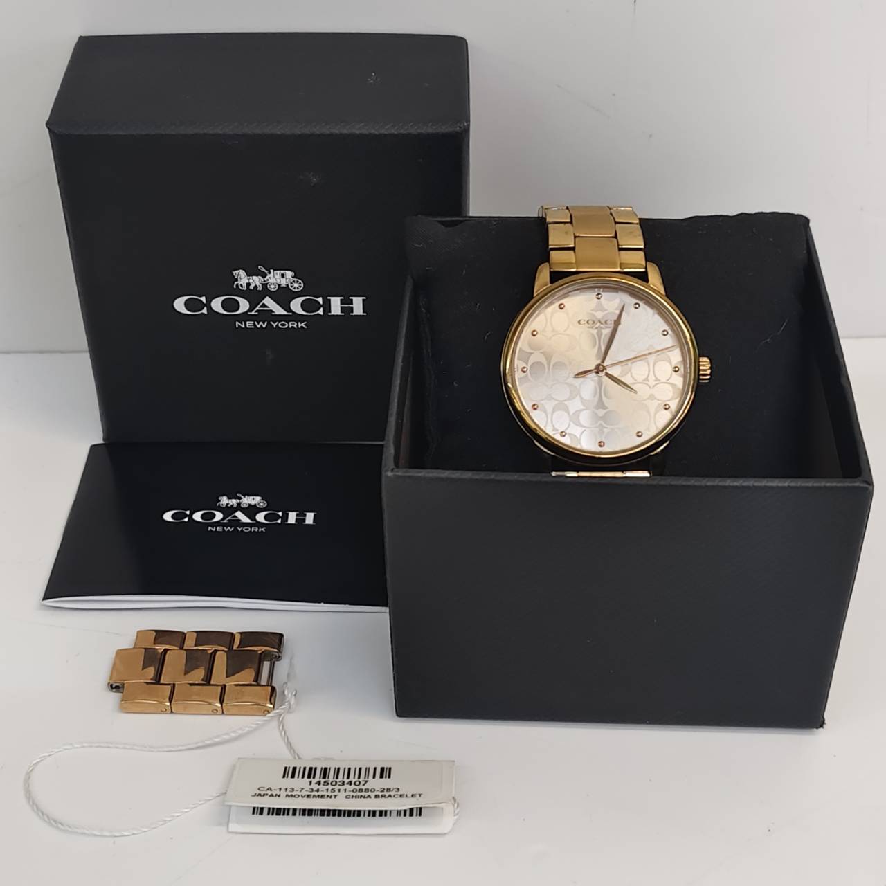 Coach 14503407 Signature Watch - รูปที่ 2
